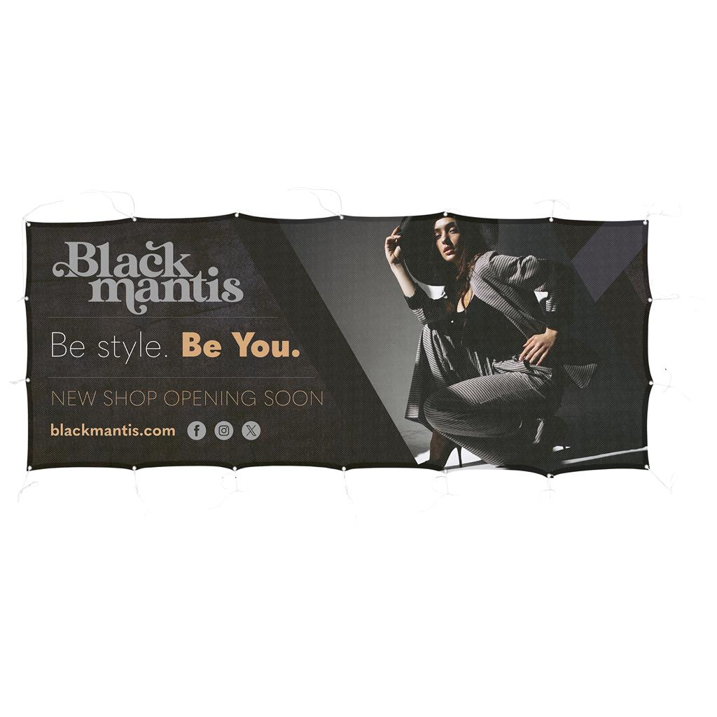 Branded event banner